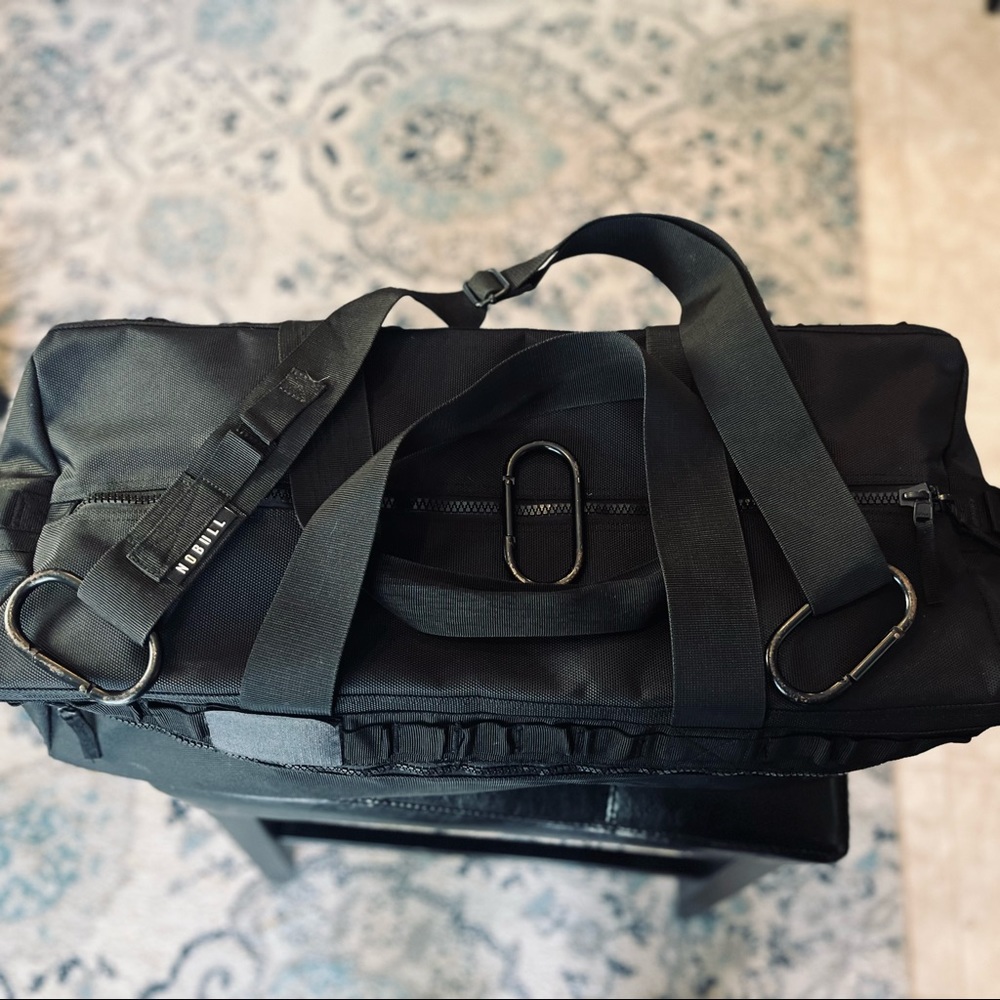 Nobull Duffle Crossfit Gym Bag In Black Gem